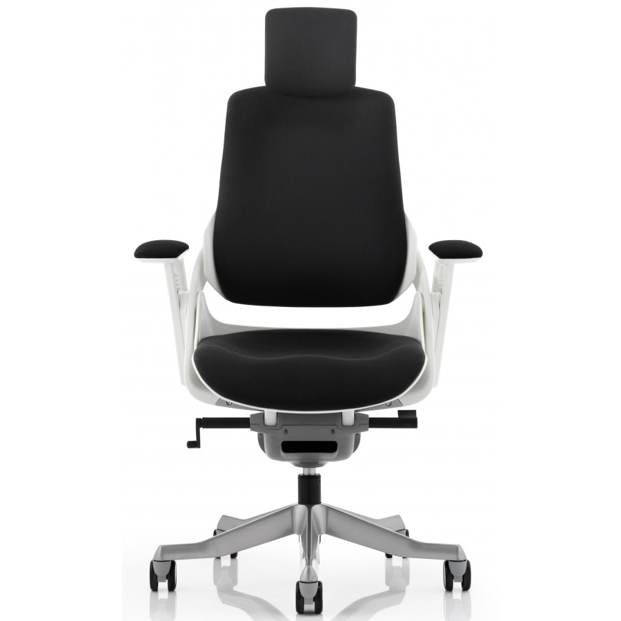 Zouch Black Fabric Ergonomic Office Chair